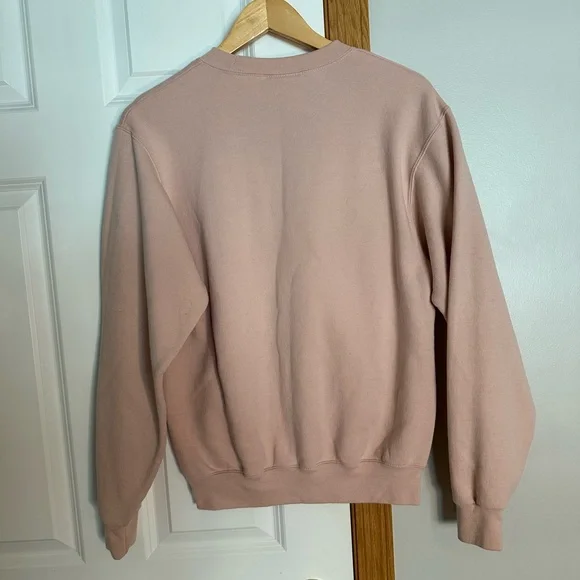 Nashville Embroidered Pink & Blue Crewneck Sweatshirt - Picture 4 of 4